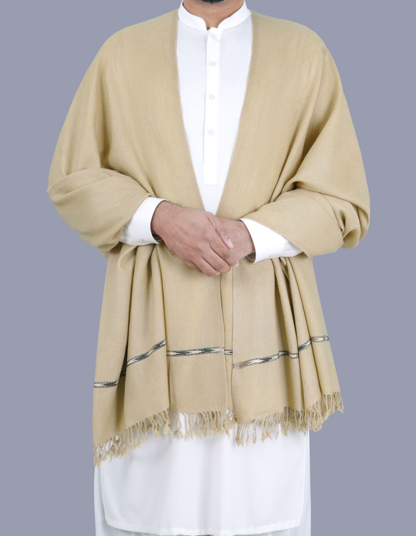 Pure Wool Shawl For Men