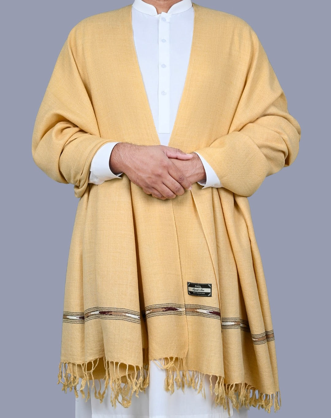 Pure Wool Shawl For Men