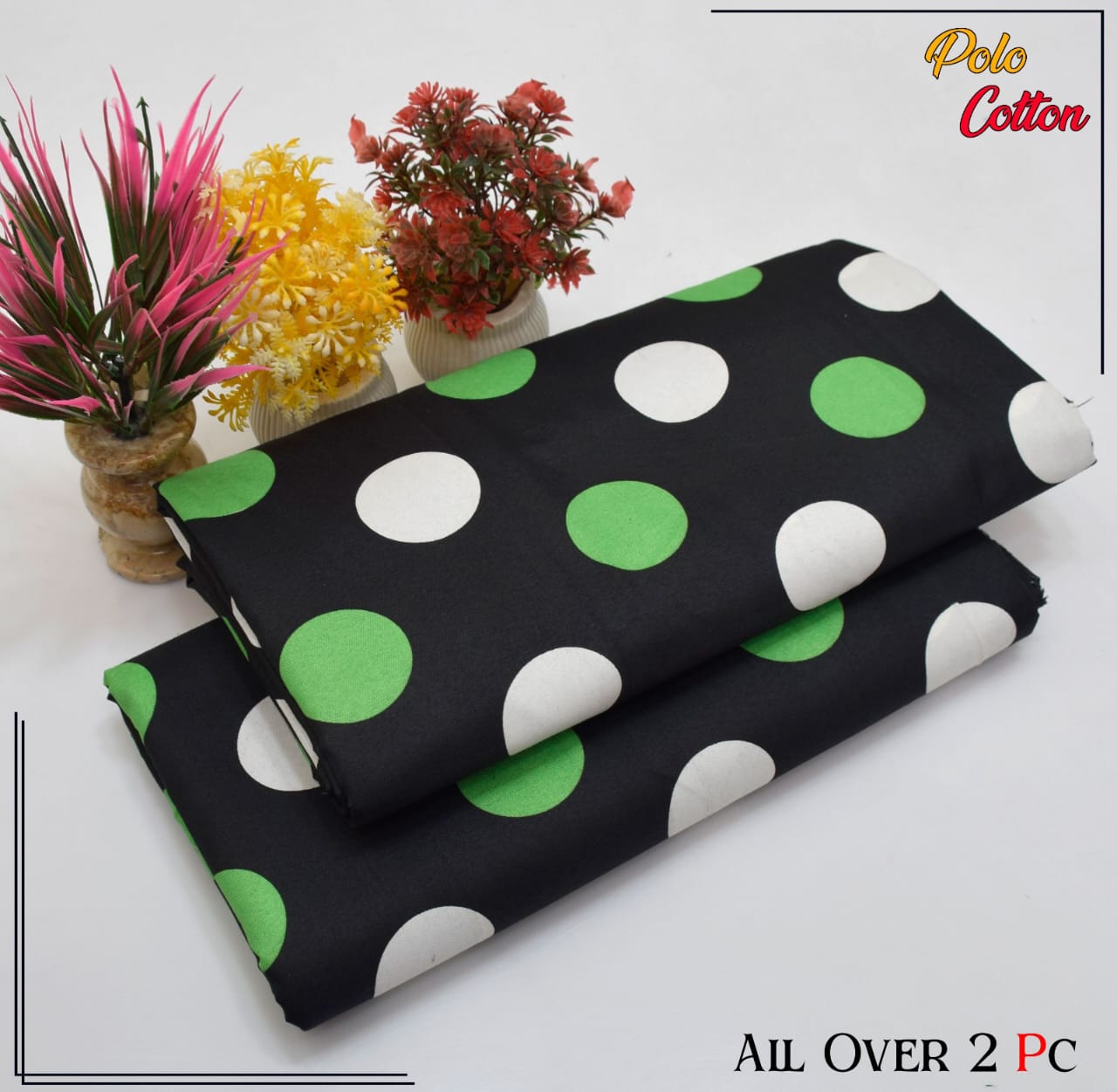 2PC Roma Linen Suite Digital Print (Design BZF-12155)