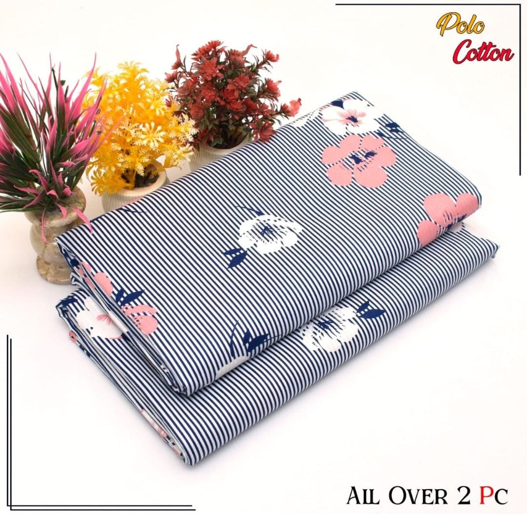 2PC Roma Linen Suite Digital Print (Design BZF-12172)