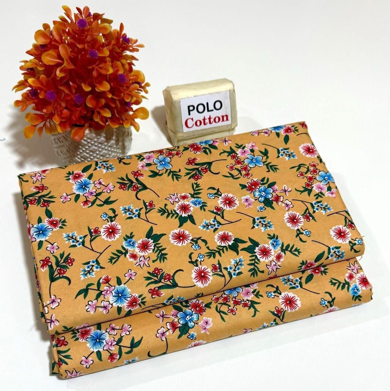 2PC Roma Linen Suite Digital Print (Design BZF-12210)