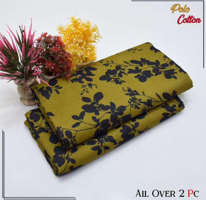 2PC Roma Linen Suite Digital Print (Design BZF-12217)