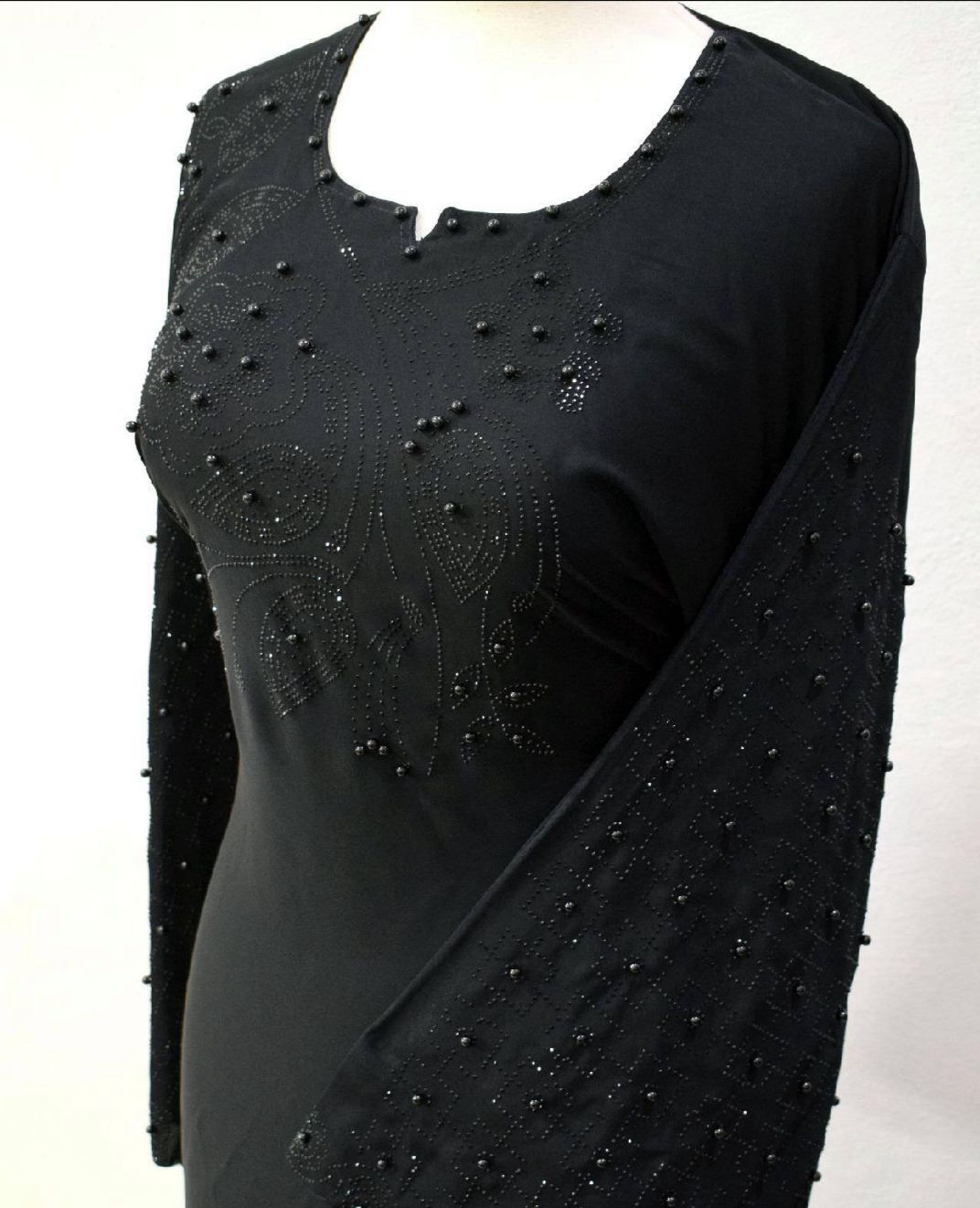 Abaya Stone Work(Dgh-128)
