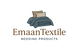genrate transparent logo my brand name emaantextile my prouduct bedding