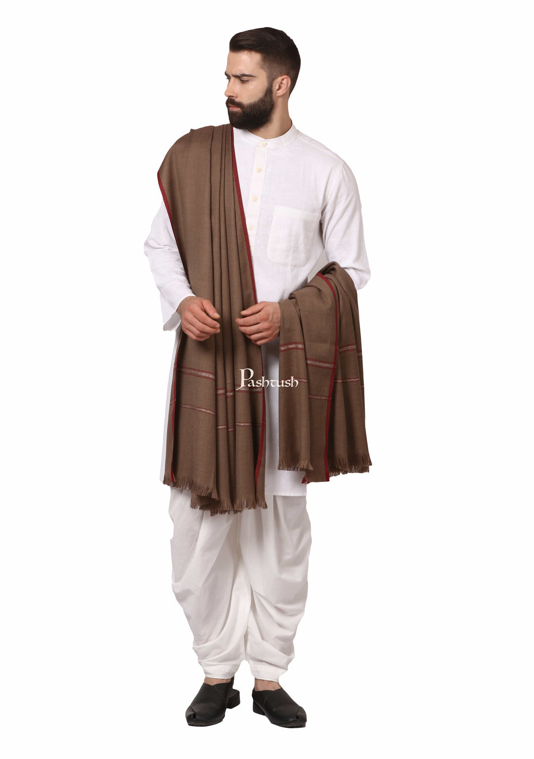 Pure Wool Shawl For Men