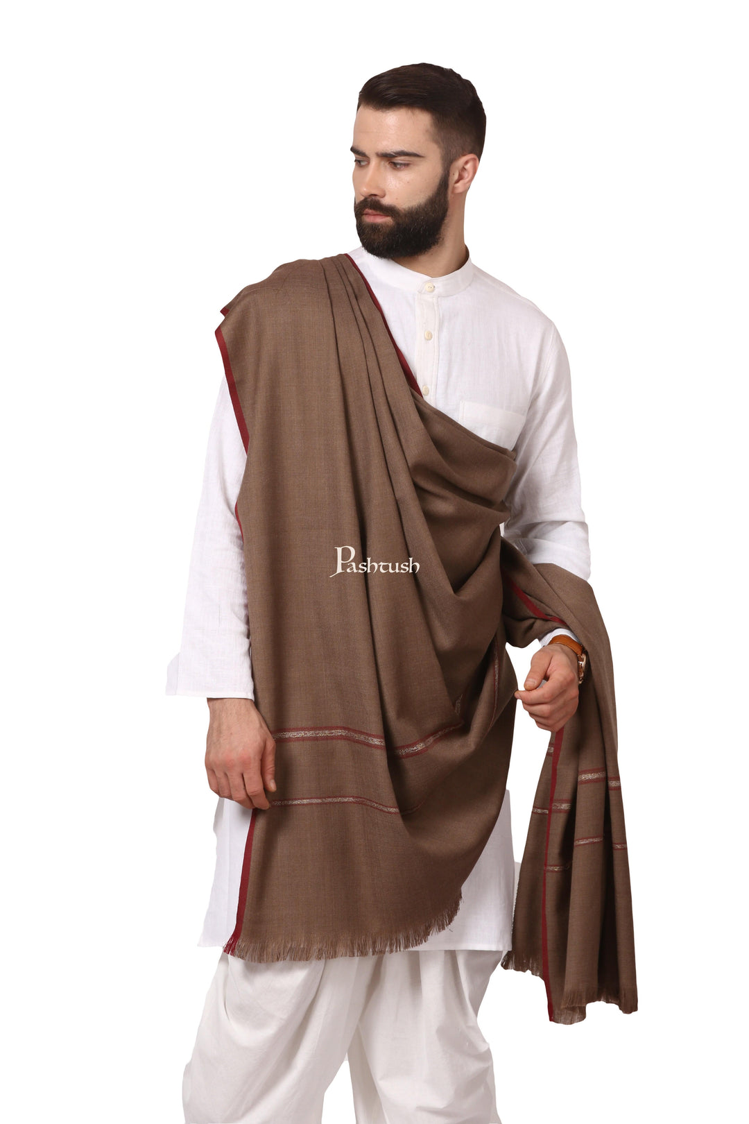 Pure Wool Shawl For Men