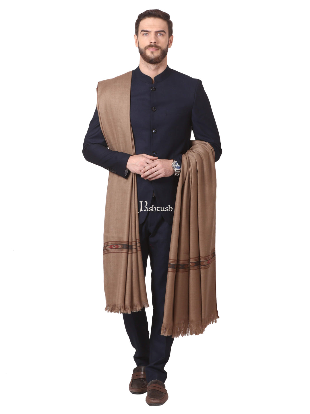 Pure Wool Shawl For Men