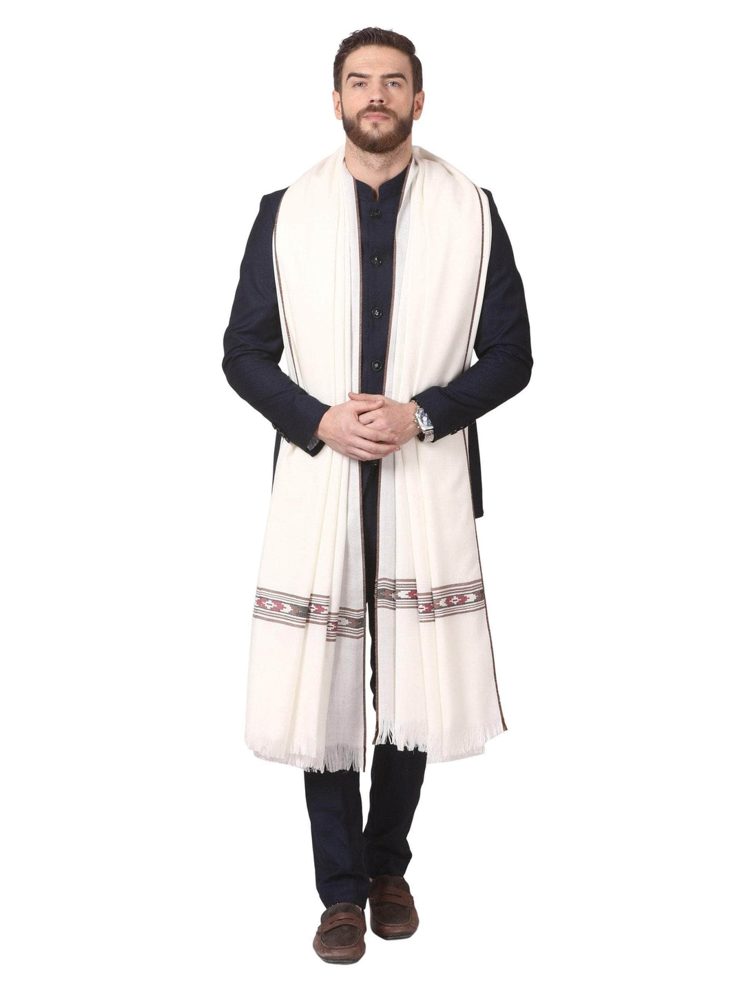 Pure Wool Shawl For Men