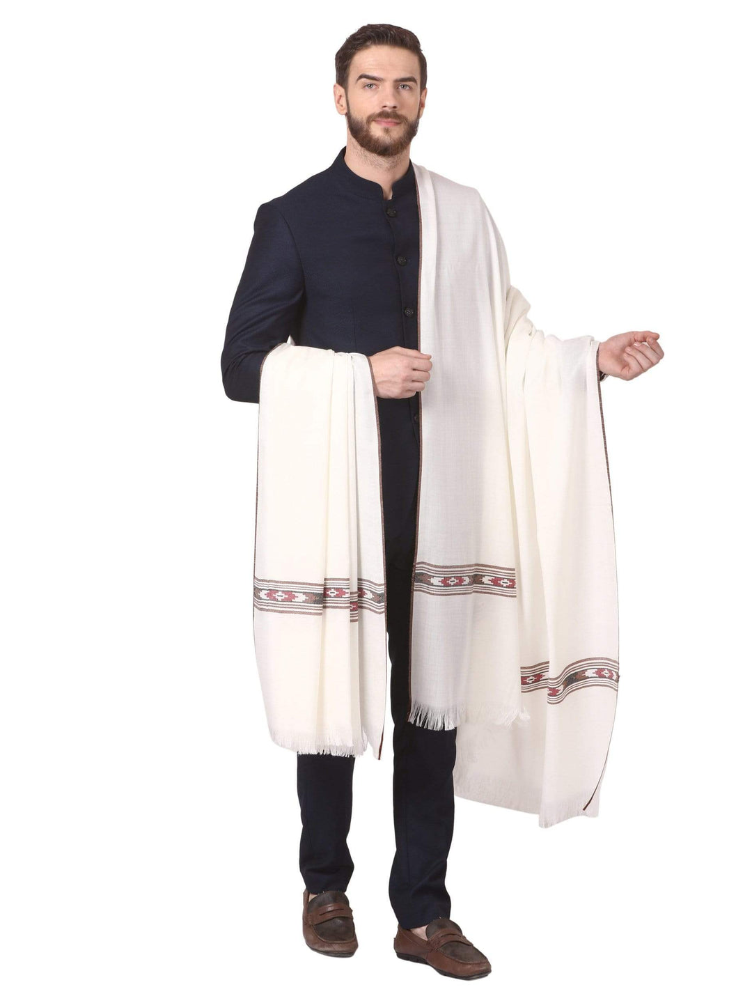 Pure Wool Shawl For Men